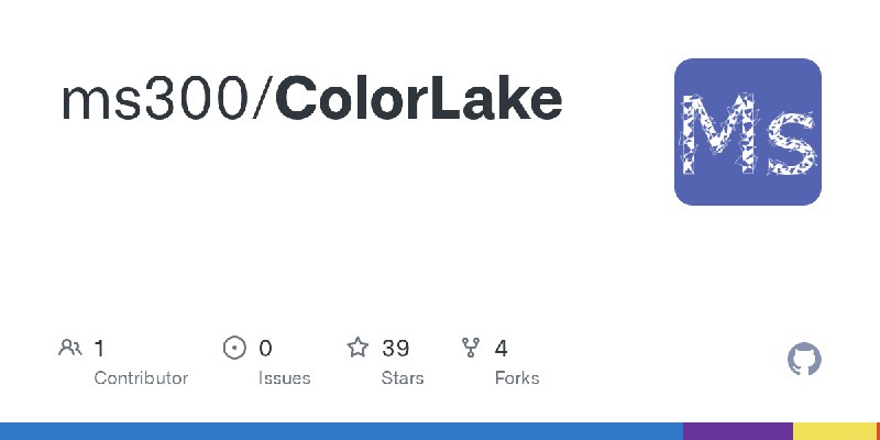 GitHub - ms300/ColorLake